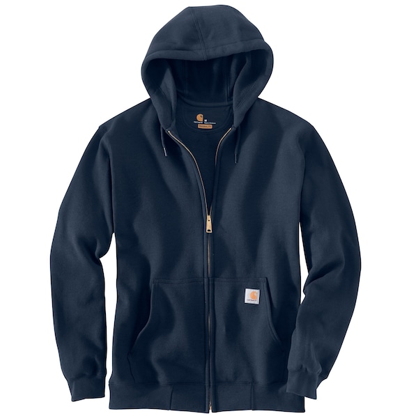 Carhartt Men's TS0122 M LseFit MW FZip Swtshrt S REG Full Zip Loose New Navy TS0122-M / K122-472SREG - main